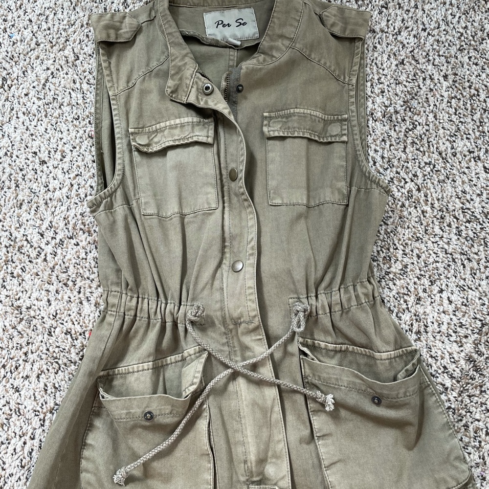 Green Utility Vest